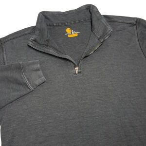 Carhartt Gray Quarter-Zip Sweatshirt